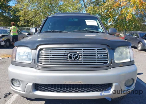 2003 Toyota Sequoia Sr5 V8 из США, поврежденный, VIN 5TDBT44A03S166109